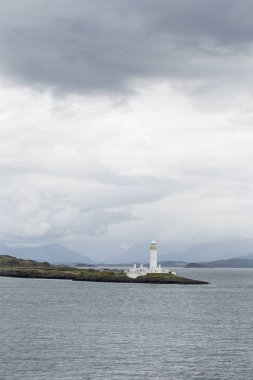 Eilean Musdile deniz feneri. İngiltere
