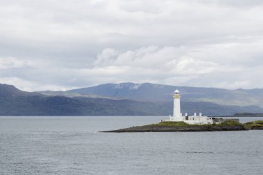 Eilean Musdile deniz feneri. İngiltere