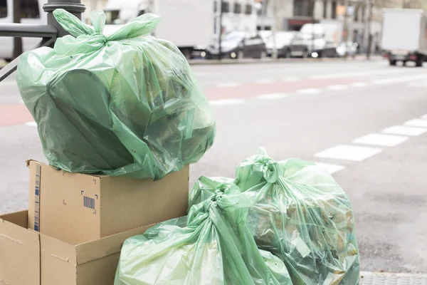 Garbage Street — Stock Photo, Image