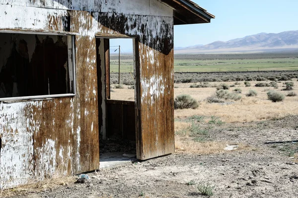 Verlaten Woning Nevada — Stockfoto