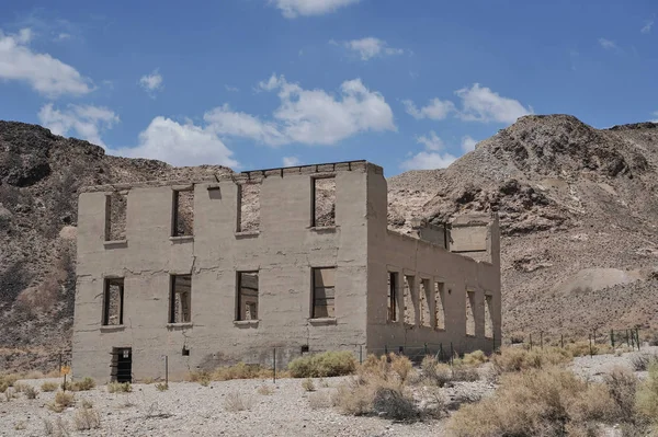 ABANDONED mining city of Rhyolite, Nevada