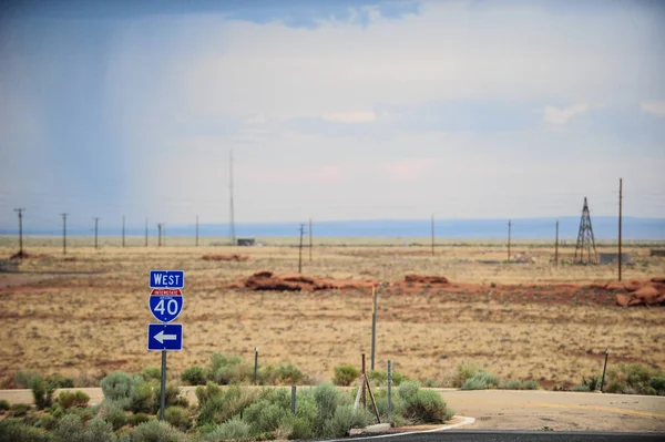 Woestijn Landschap Arizona — Stockfoto