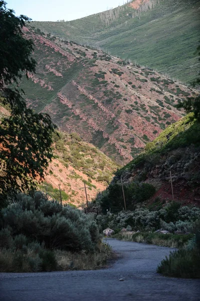 Road Rocky Mountains — Stockfoto