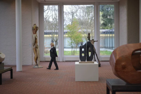 Kroller Muller Museum Nationaal Park Hoge Veluwe Otterlo Nederland Stockafbeelding