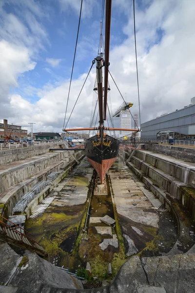 Scheepswerf Den Heldern Holland Stockfoto