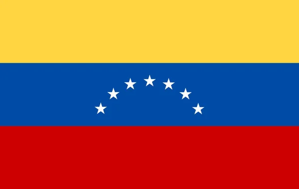 Bandeira da Venezuela imagem vetorial —  Vetores de Stock