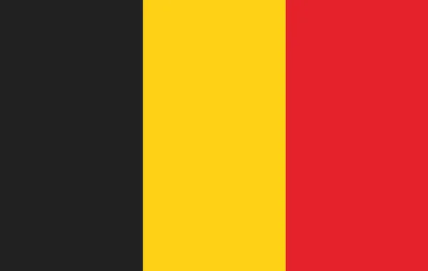 Vektor Belgien flagga, Belgien flagga illustration, Belgien flagga bild, Belgien flagga bild, — Stock vektor