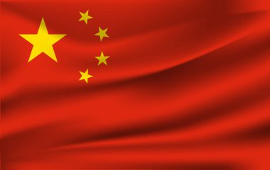 Çin bayrağı sallıyor., 