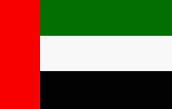Birleşik Arap Emirlikleri Bayrağı. — Stok Vektör