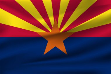 Arizona bayrağını sallıyor. 10 Eps