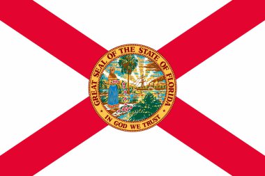 Abd'nin Florida eyaleti bayrağı.
