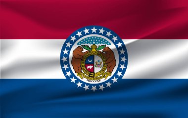 Missouri bayrağını sallıyor. 10 Eps
