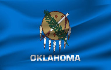 Oklahoma bayrağını sallıyor. 10 Eps