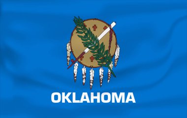 Oklahoma bayrağını sallıyor. 10 Eps