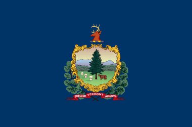 Abd'nin Vermont eyaleti bayrağı.