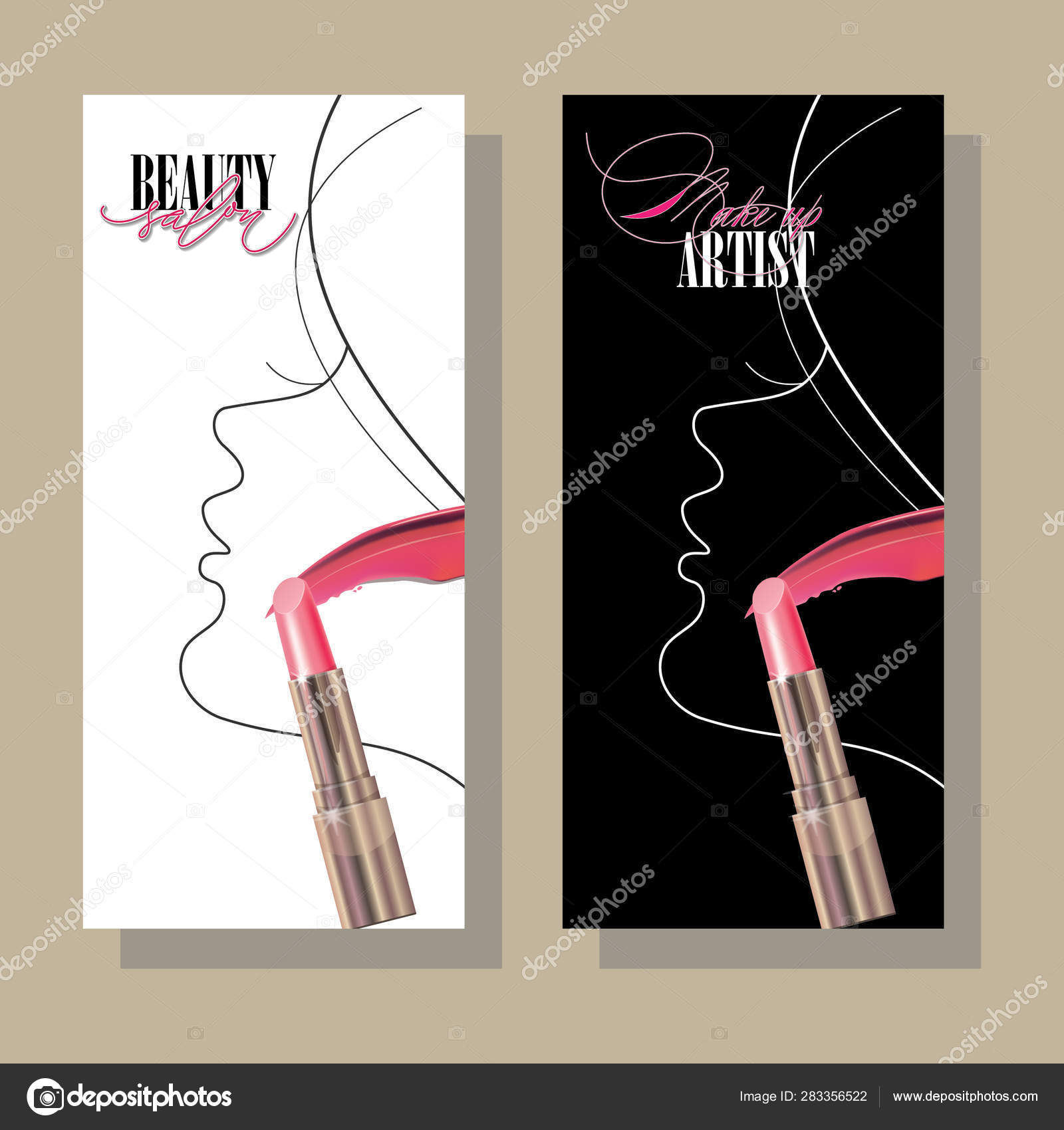 Logo For Beauty Salon Face And Skin Care Product Cosmetics