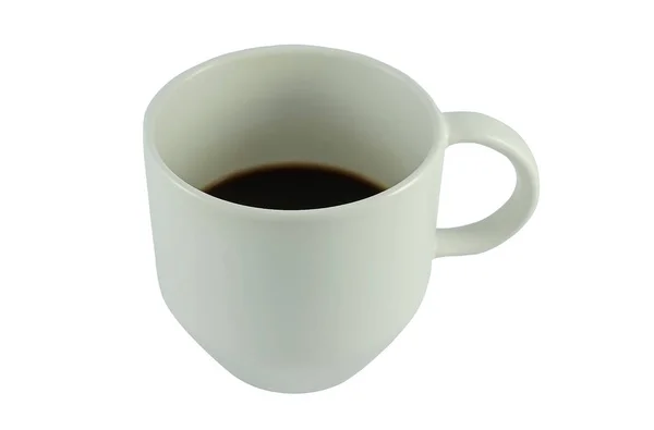 Weiße Kaffeetasse — Stockfoto