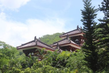 Asya Çin Hainan Nanshan Adası