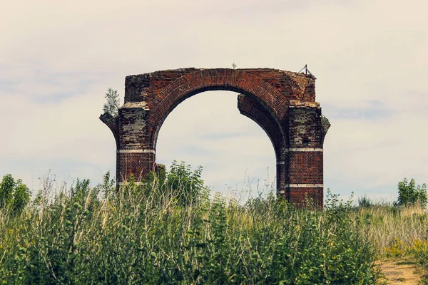 Ruinas Del Viejo Ryazan Río Oka —  Fotos de Stock