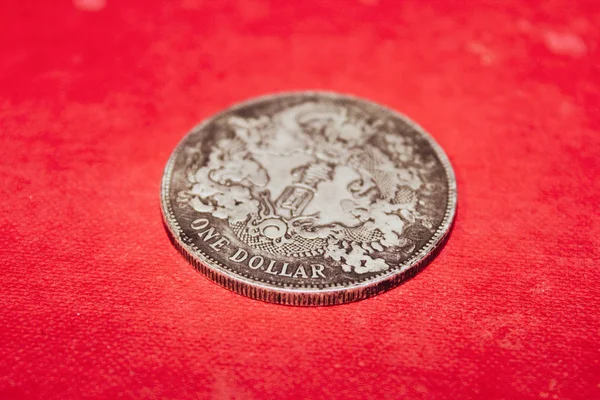 Alte Chinesische Silbermünzen — Stockfoto