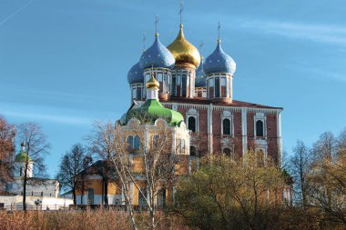 Eski Ryazan Kremlin dolgu üzerinde