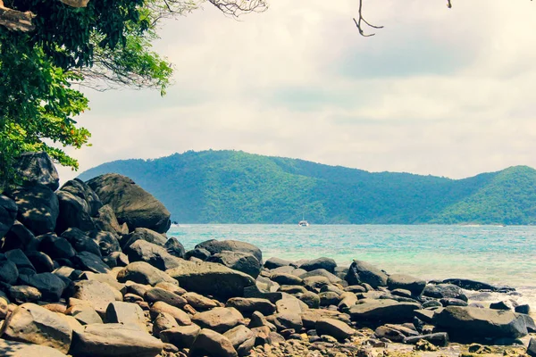 Pantai Dari Laut Andaman — Stok Foto