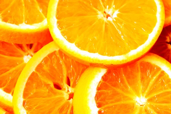 Juicy Orange Yuvarlak Dilimler — Stok fotoğraf