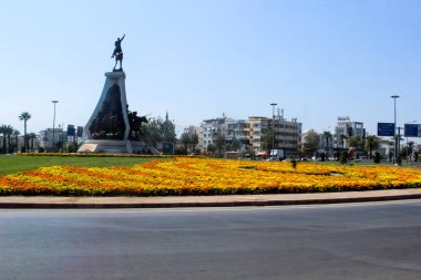 Güzel Güney şehrin sokaklarında