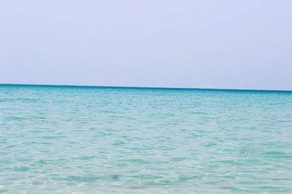 Blått Vatten Det Vackra Havet — Stockfoto