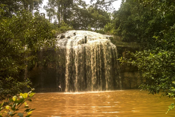 Cascade Pittoresque Bruyante Montagne Dans Parc National Naturel Asie — Photo