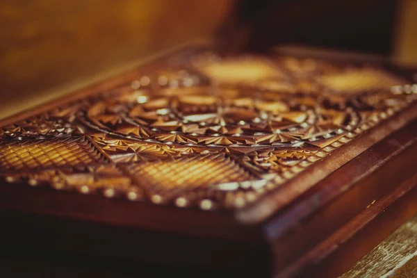 Vieux Jeu Logique Vintage Est Jeu Société Backgammon — Photo