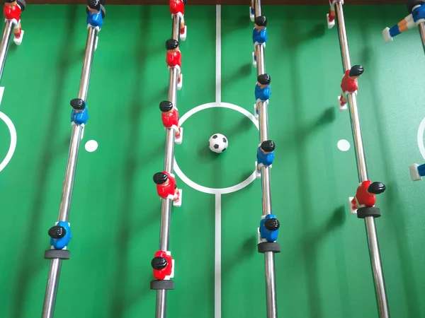 table soccer game or football gam