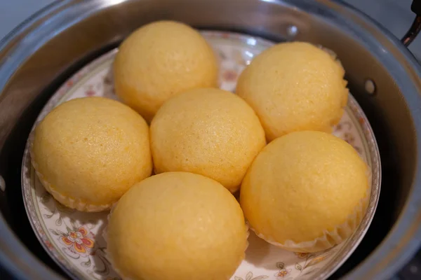 Pães Chineses Tradicionais Wok — Fotografia de Stock