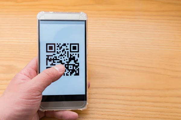 QR Code on mobile