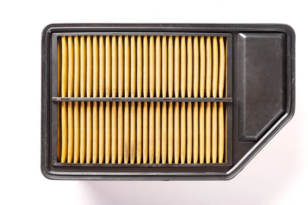 Top View Air Filter Car White — Stock Photo, Image