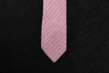 pembe renkli çizgili kravat erkekler için