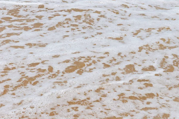 Weiche Welle Einem Sandstrand — Stockfoto