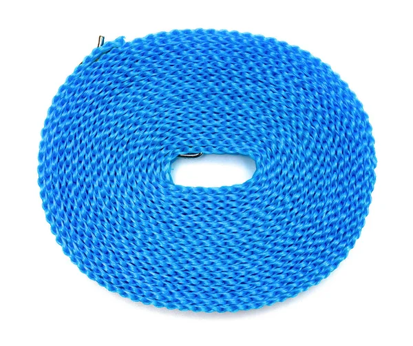 Vista Superior Azul Tendedero Plástico Blanco — Foto de Stock