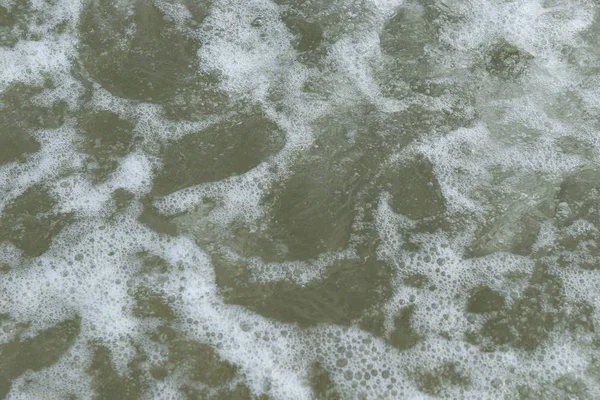 Welle Auf Einem Sandstrand Als Hintergrund — Stockfoto