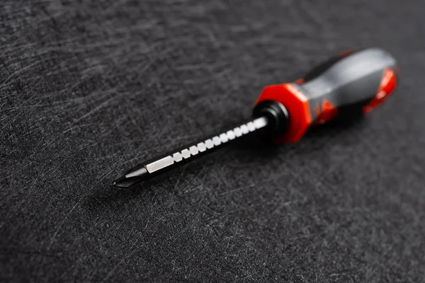 Phillips Screw Driver Dark Background — стоковое фото