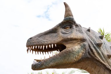 dinozor ağız büyük teech ile yakın çekim