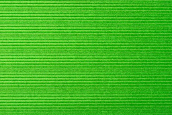 Cardboard Corrugated Pattern Background Horizontal Light Green Color — Stock Photo, Image