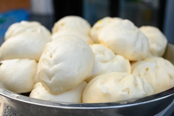 Panino Cinese Tradizionale Una Pentola — Foto Stock