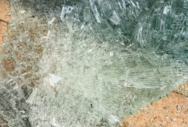 Glasscherben Auf Dem Fußboden — Stockfoto
