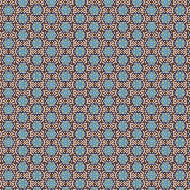 Mozaik geometrik desen tekrarlanıyor. Kumaş izi. Kusursuz arka plan, mozaik süs, etnik tarz. Kumaşlardaki parmak izleri için tasarlandı. Ayakkabılar, soyut..