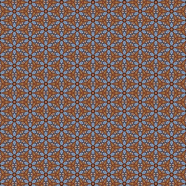 Mozaïek Geometrisch Patroon Herhaling Stofafdruk Naadloze Achtergrond Mozaïek Ornament Etnische — Stockfoto