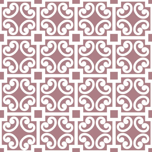 Abstract Floral Asian Ornament Seamless Geometric Pattern Swirl Line Ornament — Stock Photo, Image