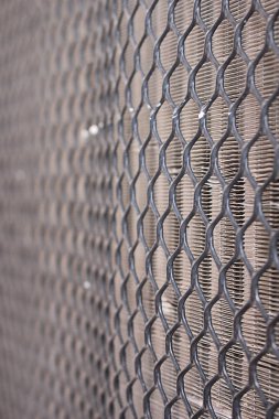 Diğer bir ızgara ile siyah ızgara desen