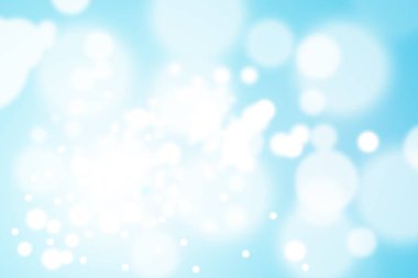 mavi bulanık daire arka plan, shinning ışık ve bulanık daire arka plan soyut