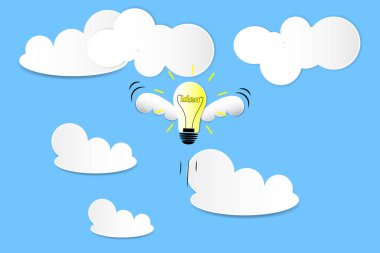 grafik ve lamba fikir, lider kavramı 